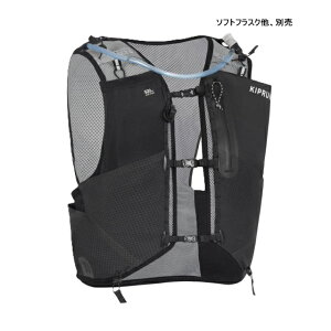 KIPRUN(�L�v����) �����j���O�x�X�g �o�b�N�p�b�N TRAIL BAG 10L ���j�Z�b�N�X BLACK �g���C���o�b�O �\�t�g�t���X�N�ʔ� �y�� ���[�X�x�X�g �g���C�������j���O �g�������U�b�N �����b�N�T�b�N �o