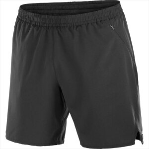 SALOMON �T������ SHAKEout Core 2in1 Shorts 7'' M DEEP BLACK �����Y �n�[�t�p���c �V�F�C�N�A�E�g �R�A 2�C��1 �V���[�c 7�C���` �����Y �g���C�������j���O �����j���O �A�E�g�h�A �g������ �}���\�� �W