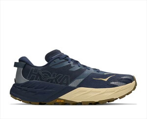 HOKA �z�J M SPEEDGOAT 7 1171928 VARSITY NAVY/BARLEY FLOUR