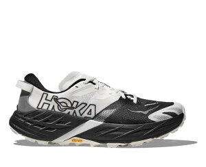 HOKA �z�J M SPEEDGOAT 7 WIDE 1171930 BLACK/WHITE �����Y �X�s�[�h�S�[�g7 ��EE 2E ���C�h ���L ���� �g���C�������j���O�V���[�Y �g������ �n�C�L���O �g���b�L���O �o�R �X�j�[�J�[ �C �N�b�V���� �E�H