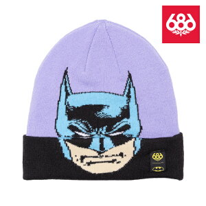 {Ki VbNXGCgVbNX r[j[ 22-23 686 BATMAN KNIT BEANIE Purple jbgLbv Xq Xm[{[h