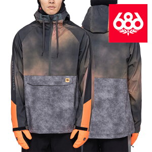{Ki VbNXGCgVbNX Xm[{[hEFA WPbg 22-23 686 MEN'S WATERPROOF ANORAK Hot Coral Colorblock Y AmbN Xm[{[h