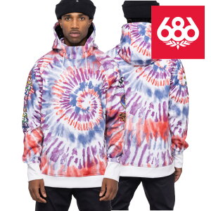 yGg[Pő47{BLACK FRIDAYԁz {Ki VbNXGCgVbNX Xm[{[hEFA t[fB p[J[ 22-23 686 MEN'S BONDED FLEECE PULLOVER HOODY Grateful Dead Tie Dye Y t[X v