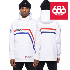 yGg[Pő49{}\ԁz {Ki VbNXGCgVbNX Xm[{[hEFA t[fB p[J[ 22-23 686 MEN'S BONDED FLEECE PULLOVER HOODY Nasa White Y t[X vI[o
