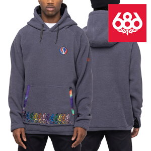 yGg[Pő47{BLACK FRIDAYԁz {Ki VbNXGCgVbNX Xm[{[hEFA t[fB p[J[ 22-23 686 MEN'S BUTTERMILK SHERPA FLEECE HOODY Grateful Dead Rhino Grey Y t[X