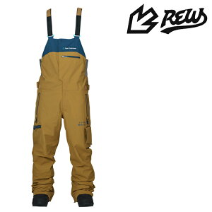 {Ki A[C[_u[ EFA rupc 22-23 REW THE KAMIKAZE BIB PANTS 17 Ocher X Slate GORE-TEX UNISEX SAebNX jZbNX Xm[{[h