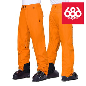 スノーボード ウェア パンツ シックスエイトシックス 686 GORE-TEX GT PANT Copper Orange メンズ 男性 ゴアテックス 23-24 日本正規品