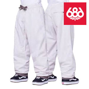 ���{���K�i �X�m�[�{�[�h �E�F�A �p���c �V�b�N�X�G�C�g�V�b�N�X 686 MEN'S DOJO PANT Cream �����Y �j�� 23-24