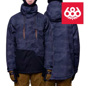 {Ki Xm[{[h EFA WPbg VbNXGCgVbNX 686 MEN'S GEO INSULATED JACKET Black Camo Colorblock Y j 23-24