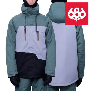 {Ki Xm[{[h EFA WPbg VbNXGCgVbNX 686 MEN'S GEO INSULATED JACKET Cypress Green Colorblock Y j 23-24