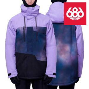 {Ki Xm[{[h EFA WPbg VbNXGCgVbNX 686 MEN'S GEO INSULATED JACKET Violet Colorblock Y j 23-24