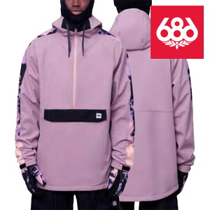 {Ki Xm[{[h EFA WPbg VbNXGCgVbNX 686 MEN'S WATERPROOF ANORAK Dusty Mauve Colorblock Y j AmbN 23-24