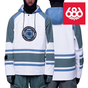 yGg[Pő47{BLACK FRIDAYԁz {Ki Xm[{[h EFA WPbg VbNXGCgVbNX 686 MEN'S WATERPROOF SLAPSHOT HOODY White Colorblock Y j t[fB p[J[ 23-24