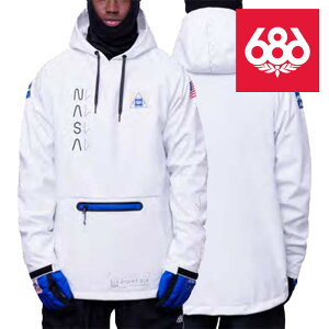 yGg[Pő47{BLACK FRIDAYԁz {Ki Xm[{[h EFA WPbg VbNXGCgVbNX 686 MEN'S WATERPROOF HOODY Nasa White Y j t[fB p[J[ 23-24