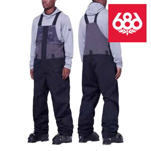 {Ki Xm[{[h EFA pc VbNXGCgVbNX 686 MEN'S FRONTIER SHELL BIB Black Camo Colorblock Y j rupc 23-24