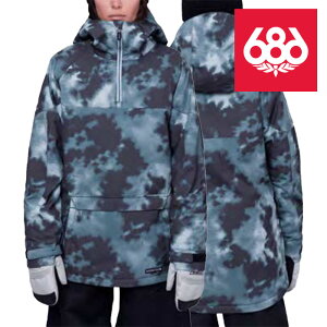 {Ki Xm[{[h EFA WPbg VbNXGCgVbNX 686 WOMEN'S UPTON INSULATED ANORAK Green Nebula fB[X  AmbN 23-24
