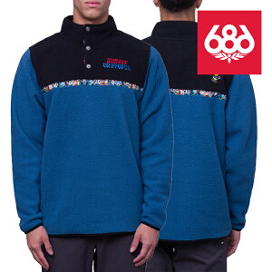 {Ki Xm[{[h EFA WPbg VbNXGCgVbNX 686 TIOGA FLEECE PULLOVER Grateful Dead Blue Ash Y j XL[ 23-24