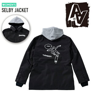 {Ki Xm[{[h EFA WPbg _uG[ n[hEFA AA HARDWEAR CO. SELBY JACKET Gonz Flip Black REGULAR FIT WOMEN'S fB[X  23-24