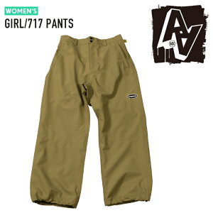 日本正規品 スノーボード ウェア パンツ ダブルエー ハードウェア AA HARDWEAR CO. GIRL 717 PANTS Beige RELAXED FIT WOMEN'S レディース ガール 女性 23-24