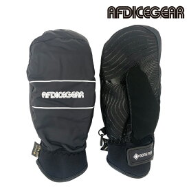 日本正規品 スノーボード グローブ エーエフディ AFDICEGEAR LT-MITT GLOVE Black GORE-TEX ゴアテックス ミット ミトン 手袋 メンズ レディース 23-24