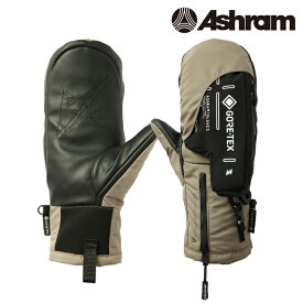 スノーボード グローブ アシュラム ASHRAM ARMA Warm Grey GORE-TEX アルマ ゴアテックス スキー ミット ミトン 手袋 23-24 日本正規品