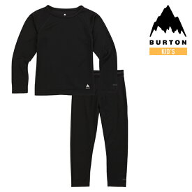 スノーボード ベースレイヤー セット バートン BURTON TODDLERS' LIGHTWEIGHT BASE LAYER SET True Black キッズ 子供 23-24 日本正規品