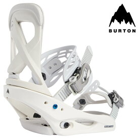 【P最大46倍・要エントリー 6/11 1:59迄】スノーボード ビンディング バートン BURTON WOMEN'S SCRIBE Re:Flex Stout White スクライブ リフレックス バインディング レディース 女性 23-24 日本正規品