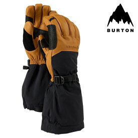 スノーボード グローブ バートン BURTON [AK] EXPEDITION GORE-TEX GLOVES Honey/True Black グローブ ゴアテックス 23-24 日本正規品