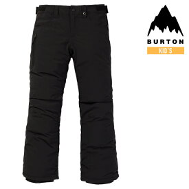 スノーボード ウェア パンツ バートン BURTON BOYS' BARNSTORM 2L PANTS True Black キッズ YOUTH 子供 23-24 日本正規品