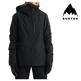 【P最大46倍・要エントリー 5/27 1:59迄】スノーボード ウェア ジャケット バートン BURTON WOMEN'S [AK] EMBARK GORE-TEX 2L JACKET True Black レディース 女性 ゴアテックス 23-24 日本正規品