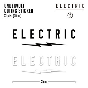 yGg[őSiP5{}\ԁz ylR|Xz {Ki GNgbN XebJ[ ELECTRIC UNDERVOLT CUTING STICKER XLTCY A_[{g JbeBO XebJ[ V[ ނ 