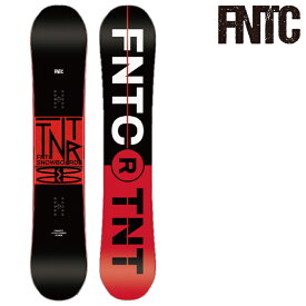 【P最大46倍・要エントリー 5/27 1:59迄】スノーボード 板 エフエヌティーシー FNTC TNT R Black/Red Camber UNISEX キャンバー メンズ レディース 男性 女性 23-24 日本正規品