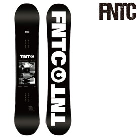 【P最大46倍・要エントリー 6/11 1:59迄】スノーボード 板 エフエヌティーシー FNTC TNT C Black Camber UNISEX キャンバー メンズ レディース 男性 女性 23-24 日本正規品