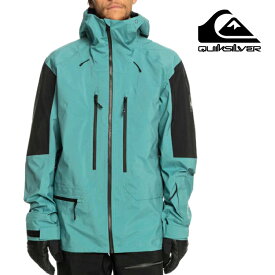 【P最大46倍・要エントリー 6/11 1:59迄】スノーボード ウェア ジャケット クイックシルバー QUIKSILVER HIGHLINE PRO TRAVIS RICE 3L GORE-TEX JK BLZ0 Brittany Blue EQYTJ03409 MEN'S メンズ 男性 ゴアテックス 23-24 日本正規品