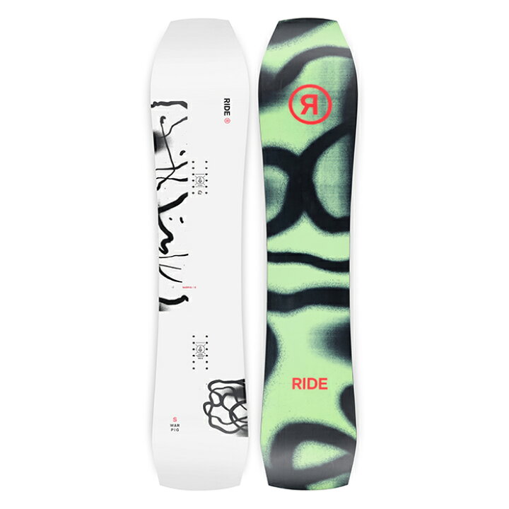 楽天市場】日本正規品 スノーボード 板 ライド RIDE WARPIG Camber 