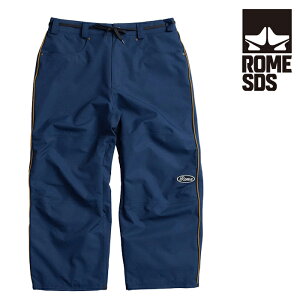 日本正規品 スノーボード ウェア パンツ ローム ROME SDS BAGGY Pants Dark Navy BAGGY FIT UNISEX メンズ レディース 男性 女性 23-24
