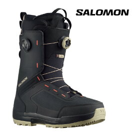 【P最大47倍・要エントリー 4/27 9:59迄】スノーボード ブーツ サロモン SALOMON ECHO DUAL BOA WIDE Spray Green/Black/Hot Coral MEN'S エコー デュアル ボア ワイド メンズ 男性 23-24 日本正規品