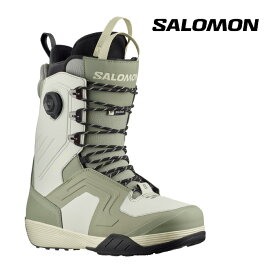 【P最大46倍・要エントリー 6/11 1:59迄】スノーボード ブーツ サロモン SALOMON DIALOGUE LACE SJ BOA Oyster Mushroom/Shadow/Aloe Wash MEN'S ダイアログ レース ボア メンズ 男性 23-24 日本正規品