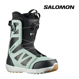 【P最大46倍・要エントリー 6/11 1:59迄】スノーボード ブーツ サロモン SALOMON LAUNCH BOA SJ Cloud Blue/Black/White MEN'S ラウンチ ボア メンズ 男性 23-24 日本正規品