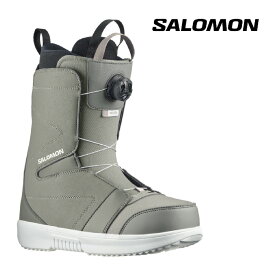 スノーボード ブーツ サロモン SALOMON FACTION BOA Steeple Gray/Pewter/White MEN'S ファクション ボア メンズ 男性 23-24 日本正規品