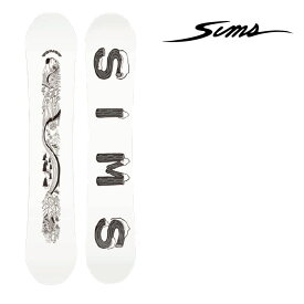 スノーボード 板 シムス SIMS THE DAY White Camber UNISEX ザ デイ キャンバー メンズ レディース 男性 女性 23-24 日本正規品