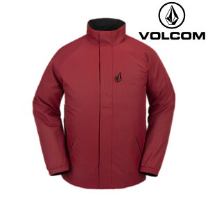 {Ki Xm[{[h EFA WPbg {R VOLCOM RAVRAAH JACKET MAR-Maroon G0652412 MEN'S Y j 23-24