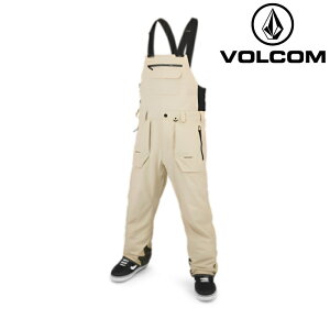 【エントリーで全品P10倍★マラソン期間】 日本正規品 スノーボード ウェア パンツ ボルコム VOLCOM RAIN GORE-TEX BIB OVERALL KST-Khakiest G1352403 MEN'S ゴアテックス メンズ 男性 ビブ オーバーオール 23-2