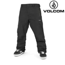 【P最大47倍・要エントリー 4/27 9:59迄】スノーボード ウェア パンツ ボルコム VOLCOM L GORE-TEX PANT BLK-Black G1352406 MEN'S ゴアテックス メンズ 男性 23-24 日本正規品