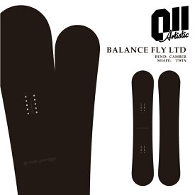 スノーボード 板 ゼロワンワン アーティスティック 011 ARTISTIC BALANCE FLY BLACK LIMITED 151cm バランスフライ リミテッド メンズ レディース 24-25 日本正規品 予約