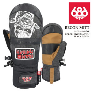 {Ki Xm[{[h ~bg VbNXGCgVbNX 686 RECON MITT Iron Maiden Black Denim ~g O[u  Y 24-25