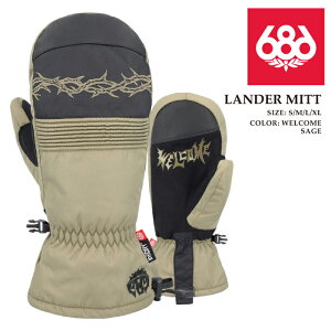 {Ki Xm[{[h ~bg VbNXGCgVbNX 686 LANDER MITT Welcome Sage ~g O[u  Y 24-25