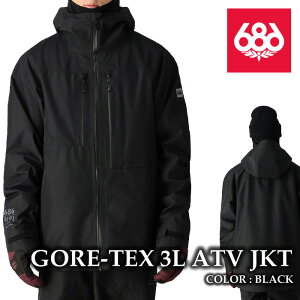 yGg[Pő49{}\ԁz {Ki Xm[{[h EFA WPbg VbNXGCgVbNX 686 GORE-TEX 3L ATV JACKET Black SAebNX Y 24-25