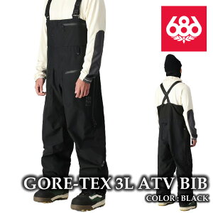 {Ki Xm[{[h EFA rupc VbNXGCgVbNX 686 GORE-TEX 3L ATV BIB Black SAebNX ㉺ Y 24-25