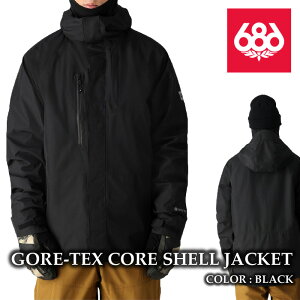 {Ki Xm[{[h EFA WPbg VbNXGCgVbNX 686 GORE-TEX CORE JACKET Black SAebNX Y 24-25